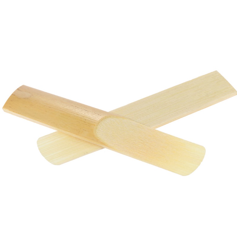 Saxophone Reed Pack - Ammoon 10-Pack Pieces Strength 2.5 Bamboo
