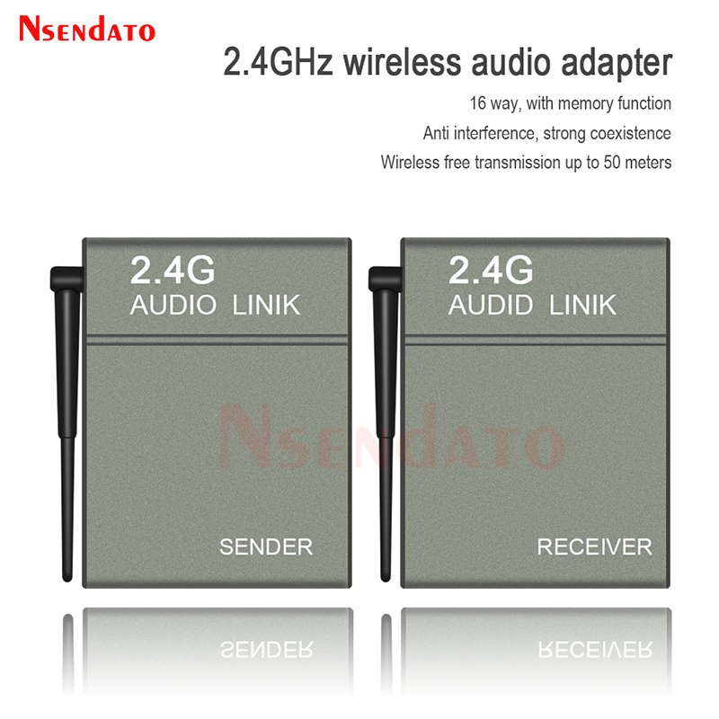 Audio Music Link - BX501 50M Universal 2.4GHz Stereo Wireless