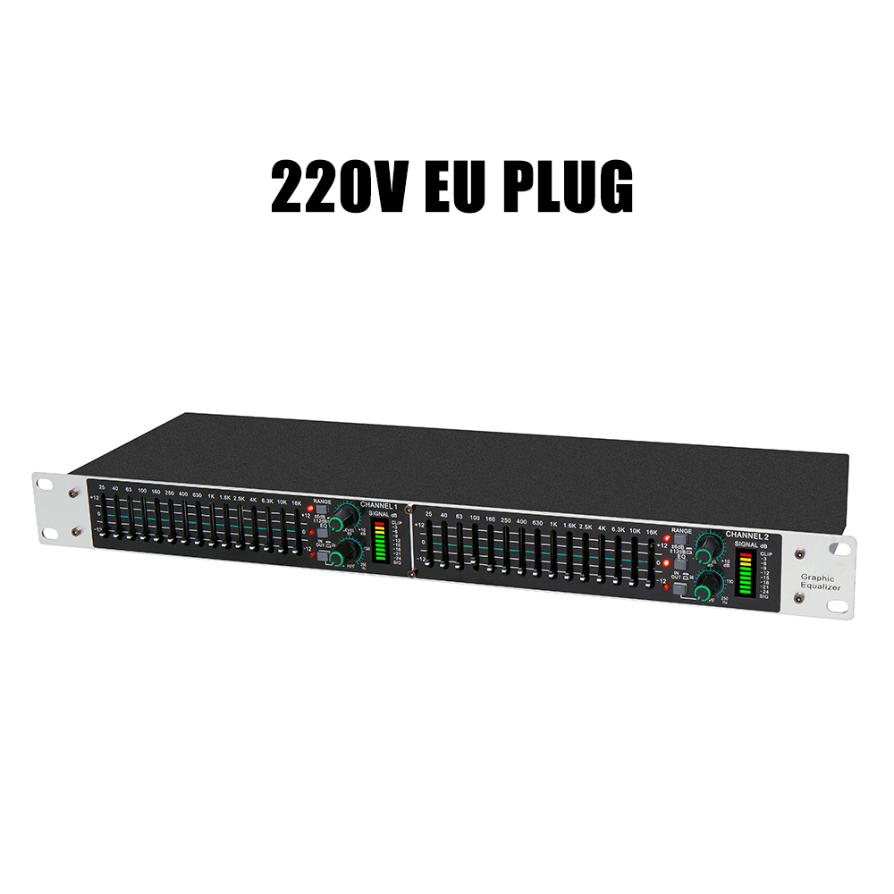 Eq215 Dual 15-Band Graphic Equ - Audio Music Maker reseña y precio