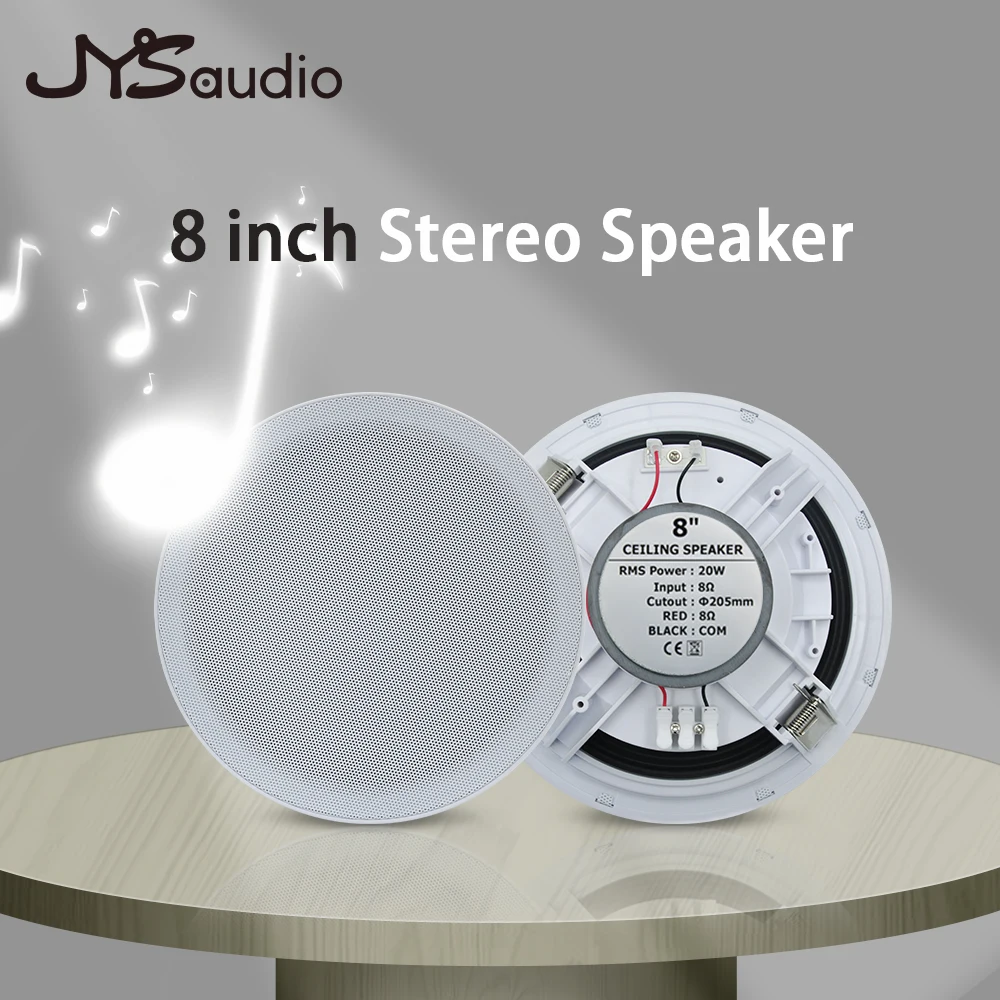 20W Ceiling Speaker Stereo 8 i - Audio Music In Background reseña y precio