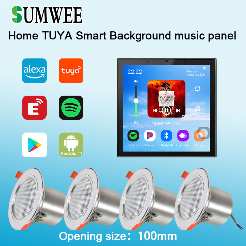4 Inch Android 11 Tuya Smart H - Audio Music In Background reseña y precio