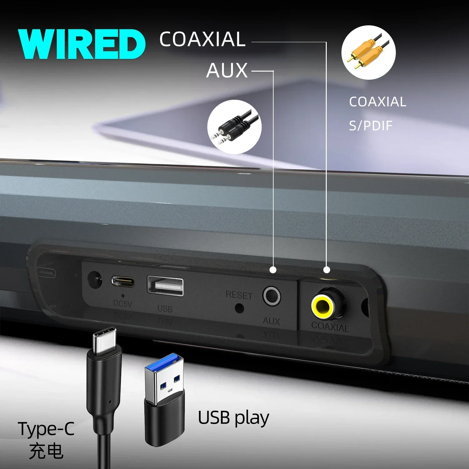 High Quality BS55 100W Theater - Audio Music Center reseña y precio
