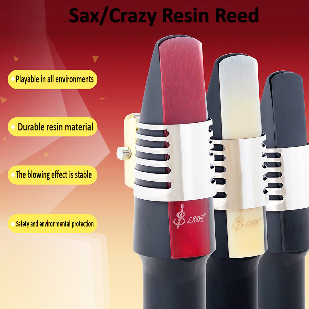 New Resin Saxophone Reed Three - Saxophone Reed Pack reseña y precio
