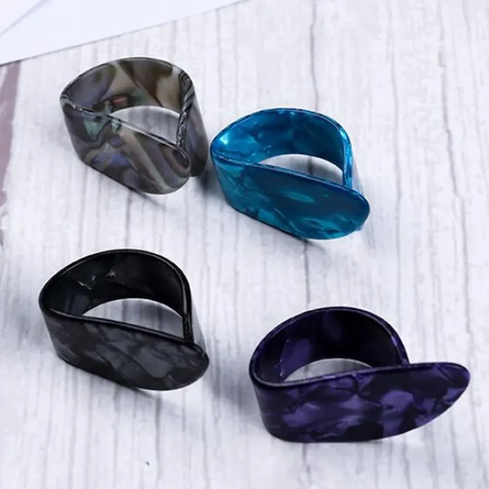 4pcs Celluloid Thumb Pick Set  - Electric Guitar Pick Pack reseña y precio