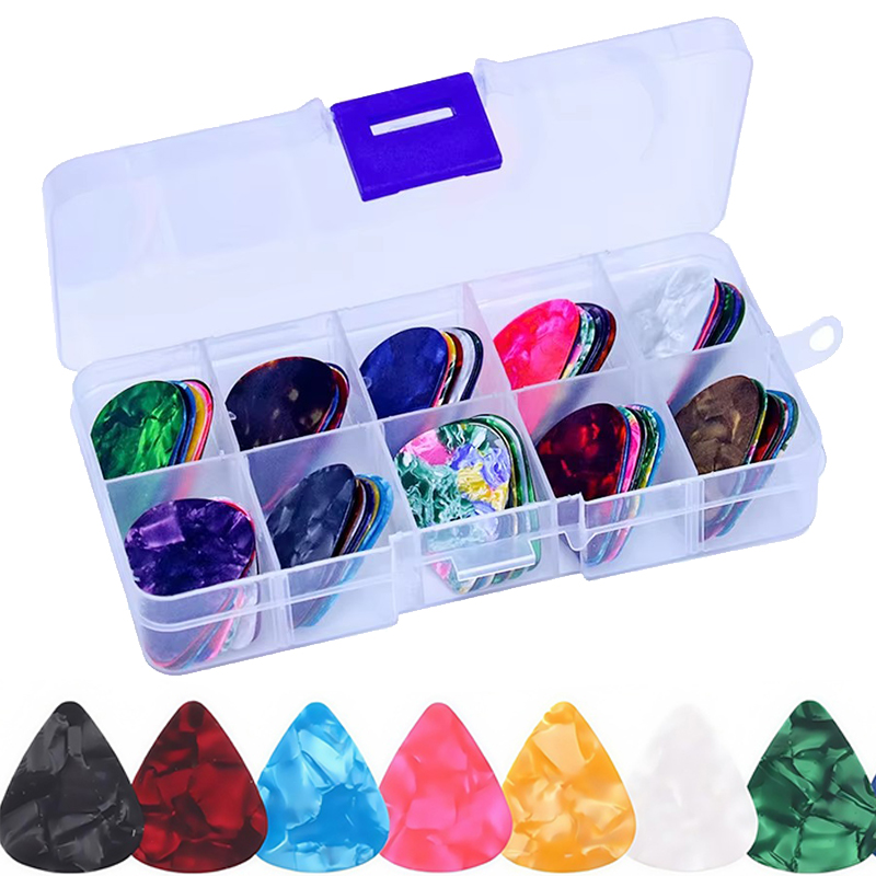 30/50pcs Celluloid Guitar Pick - Electric Guitar Pick Pack reseña y precio