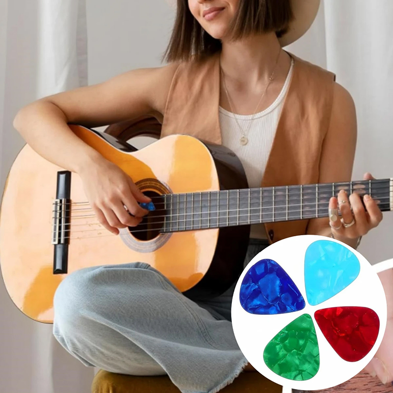 30/50pcs Celluloid Guitar Pick - Electric Guitar Pick Pack reseña y precio