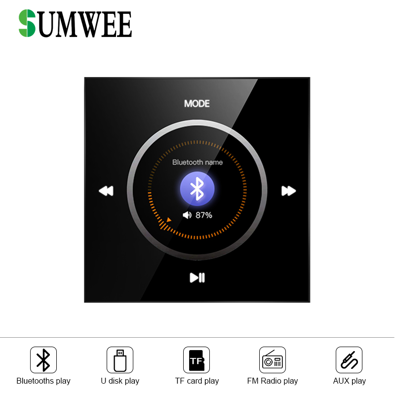 86 Type Home Audio In Wall Amp - Audio Music In Background reseña y precio