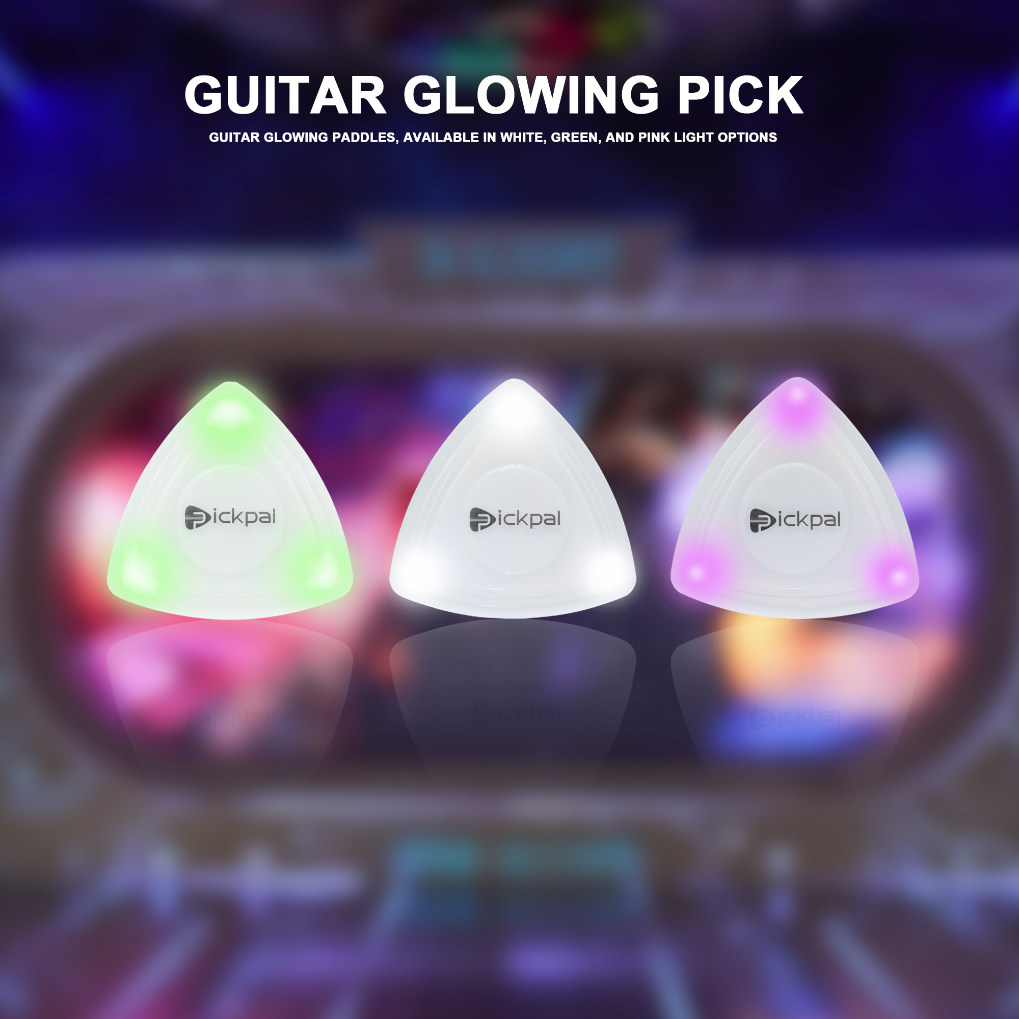 Guitar Touch Luminous Pick LED - Electric Guitar Pick Pack reseña y precio
