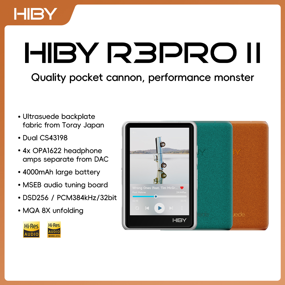 HiBy R3 Pro II / Gen 2 HiFi MP - Audio Music Gen reseña y precio