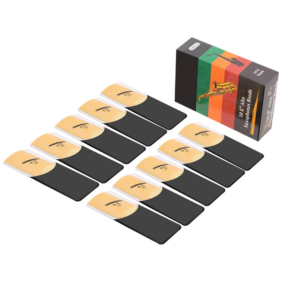 10 Pack Eb Alto Sax Reeds Alto - Saxophone Reed Pack reseña y precio
