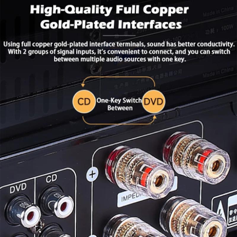 HIFI 2.1Ch Vacuum Tube Amp Blu - Audio Music Youtube reseña y precio