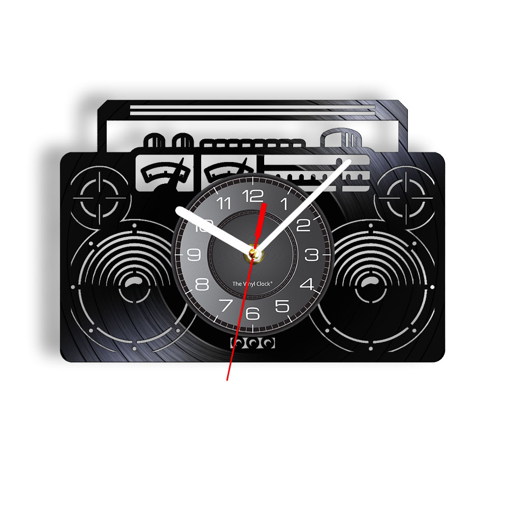 Boombox Radio Vinyl LP Record  - Audio And Music Separate reseña y precio