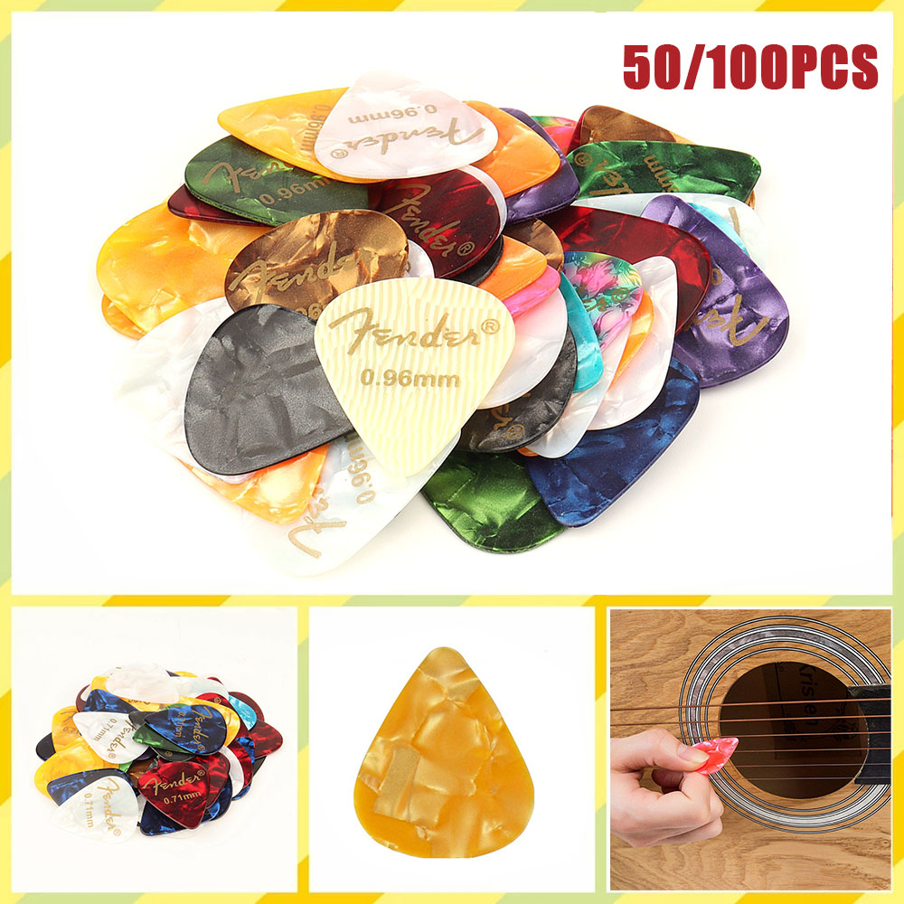 50&100 Pcs New Acoustic Picks  - Electric Guitar Pick Pack reseña y precio