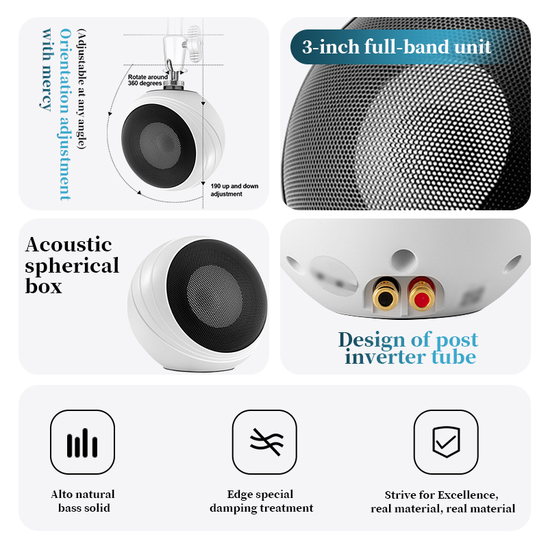 Oupushi ceiling mounted wall m - Audio Music In Background reseña y precio