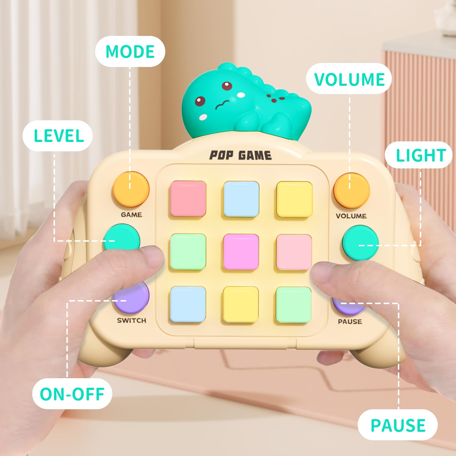 Upgraded Electronic Pop Light  - Audio Music Maker reseña y precio