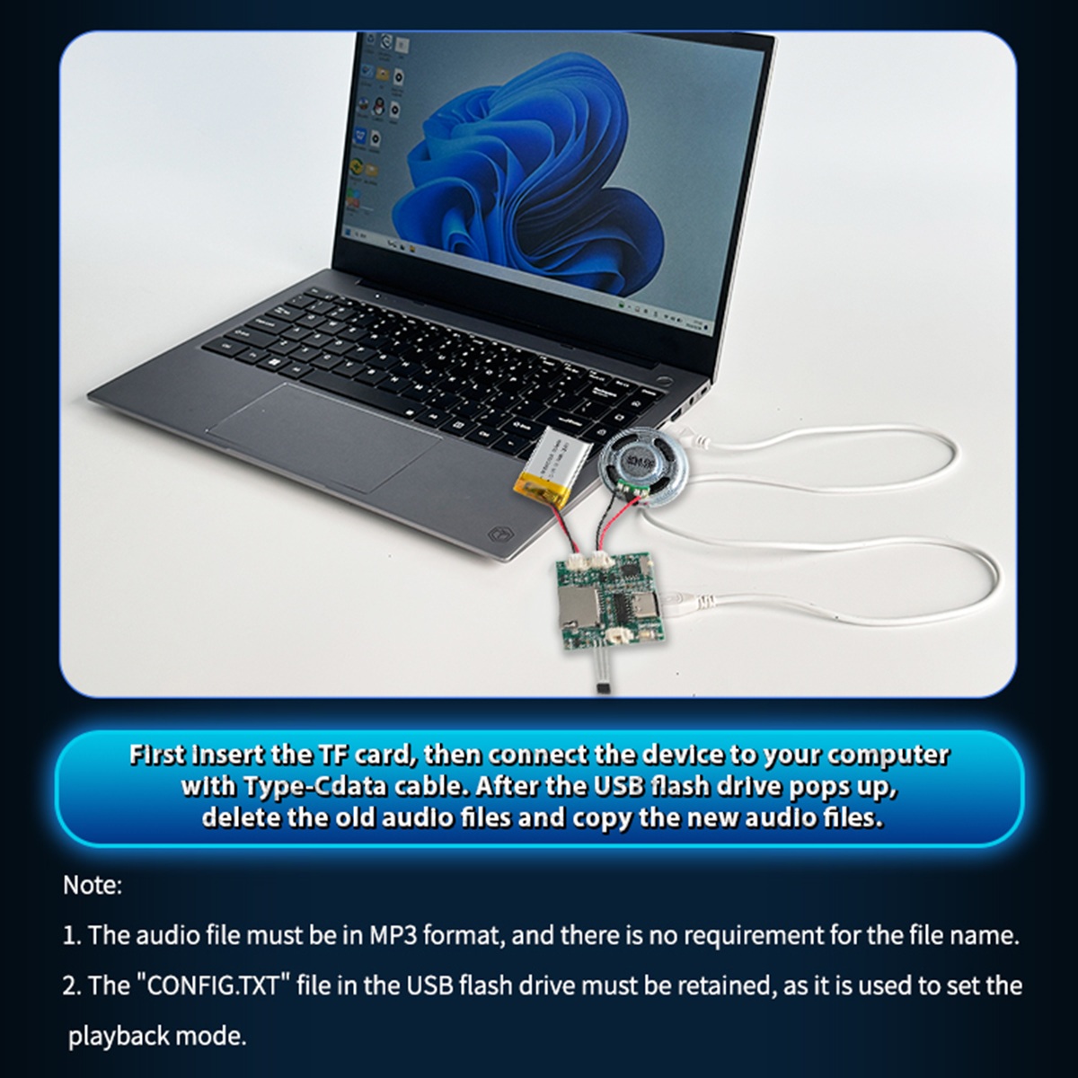 Programmable Sound Recorder Mo - Audio Music To Download reseña y precio