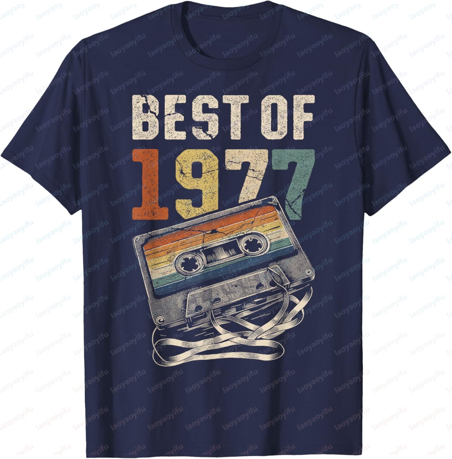 Best of 1977 Tshirt Retro Styl - Audio Music Best reseña y precio