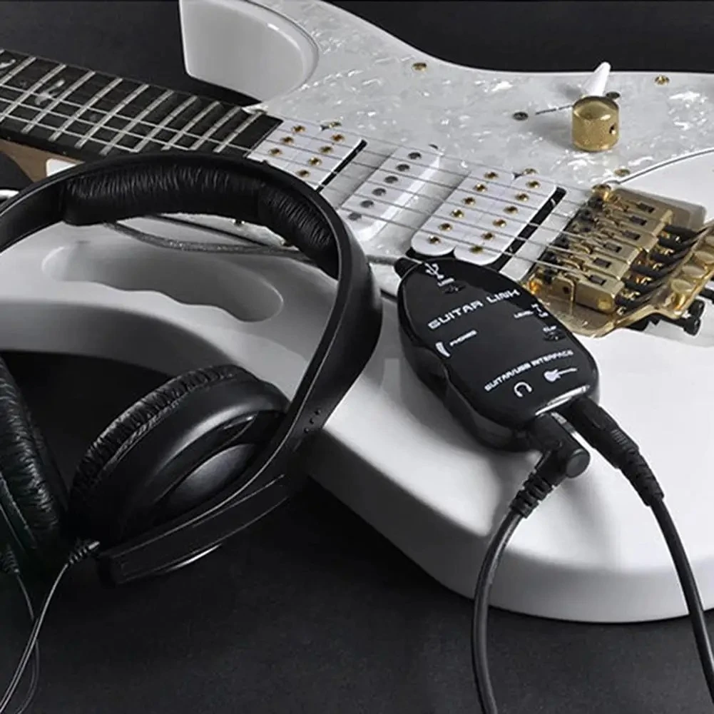 Electric Guitar to USB Interfa - Audio Music Link reseña y precio