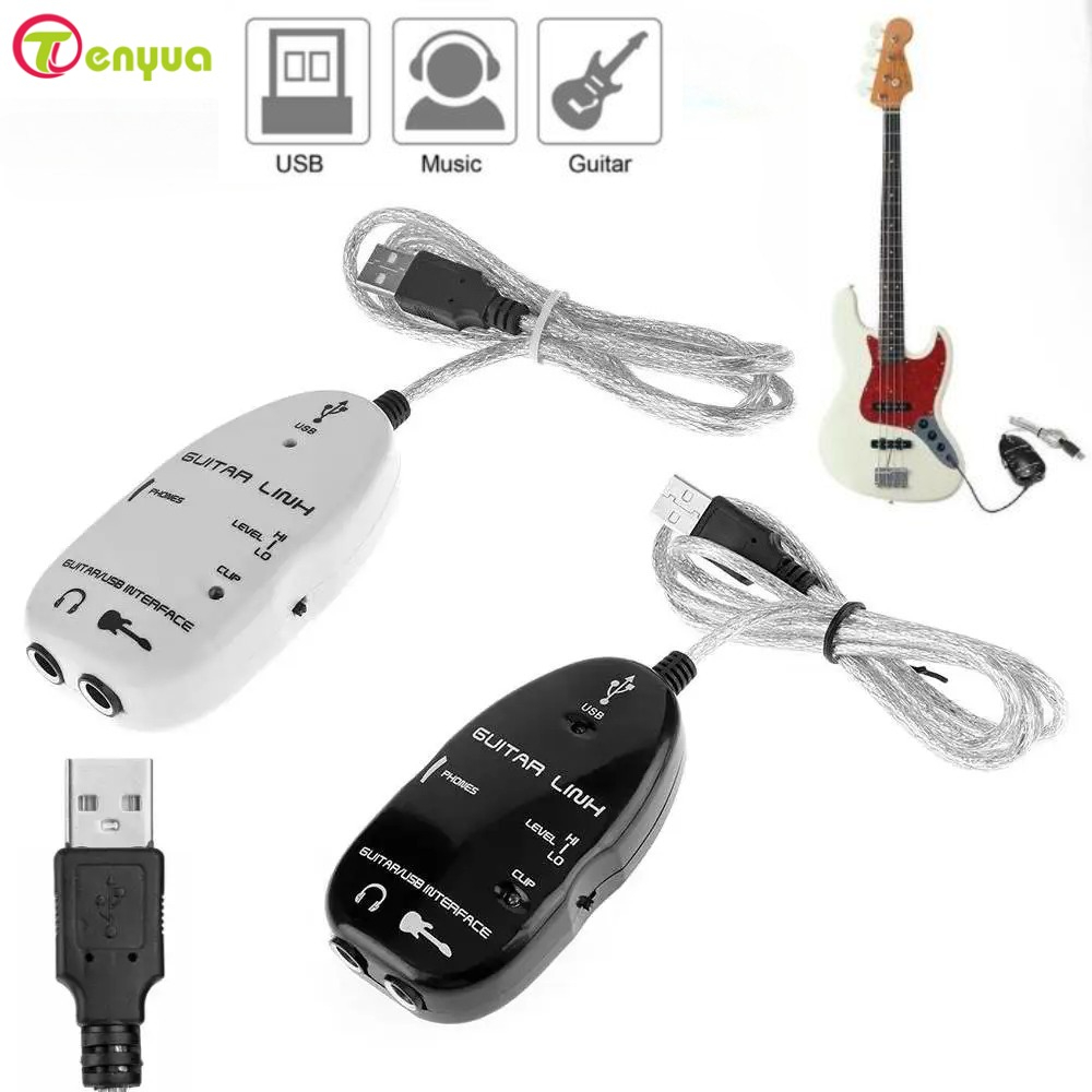 Electric Guitar to USB Interfa - Audio Music Link reseña y precio