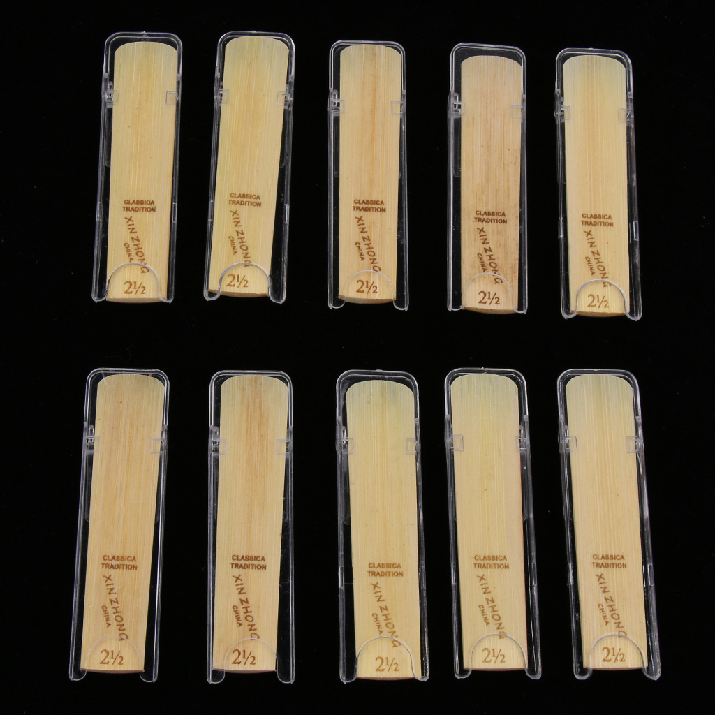Pack of 10 Alto Saxophone Perf - Saxophone Reed Pack reseña y precio
