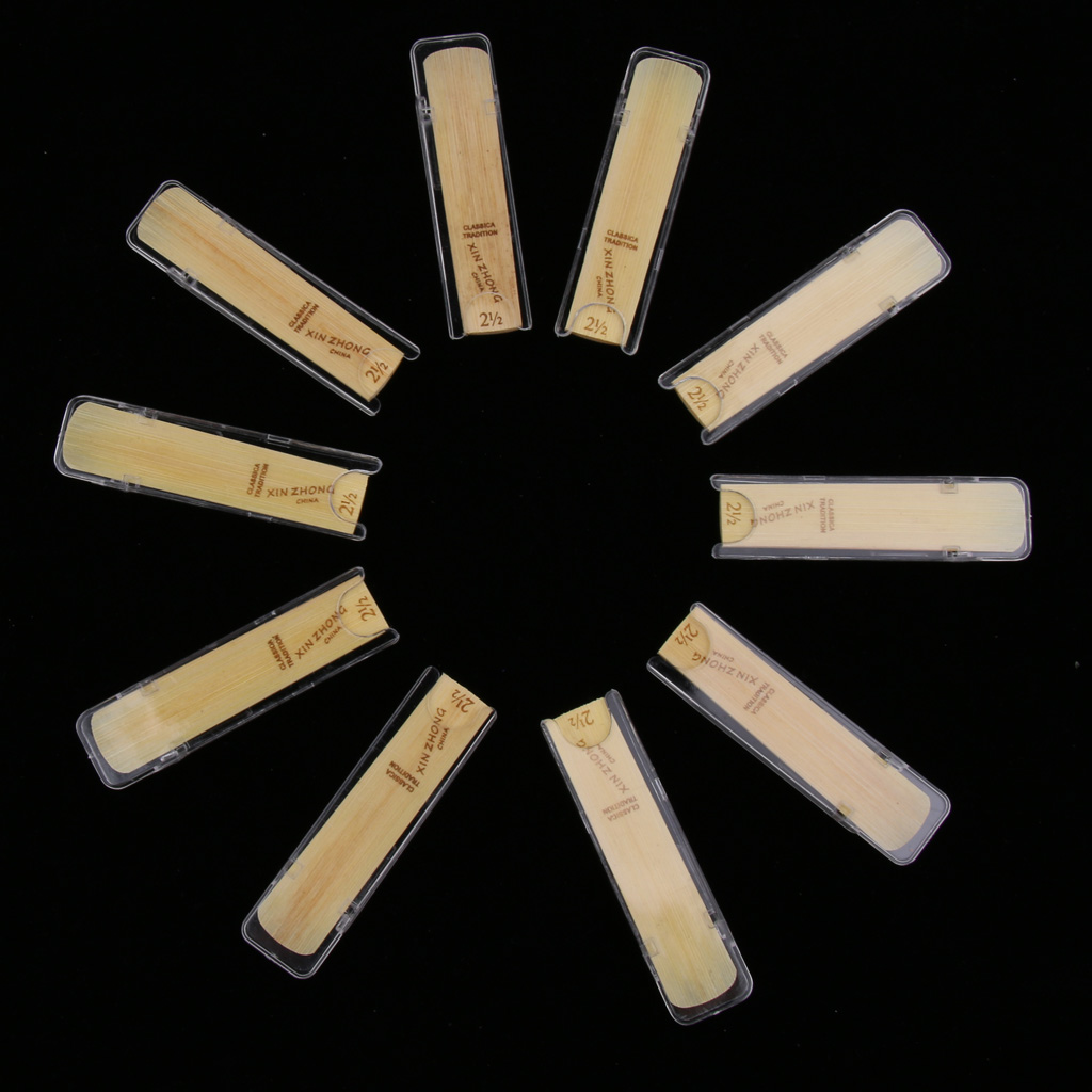 Pack of 10 Alto Saxophone Perf - Saxophone Reed Pack reseña y precio