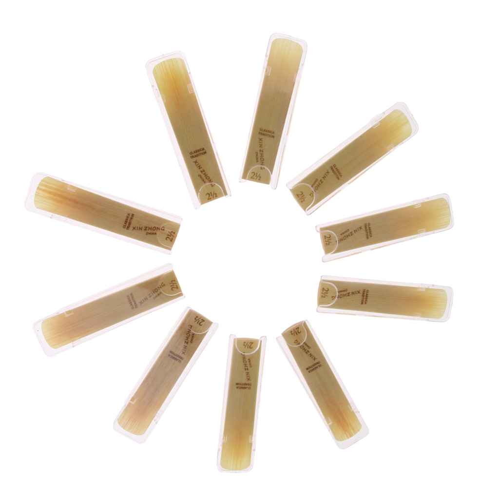 Pack of 10 Alto Saxophone Perf - Saxophone Reed Pack reseña y precio