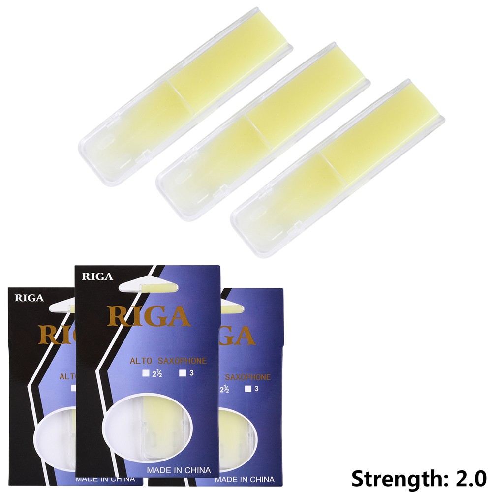 3Pcs/Pack Alto Saxophone Resin - Saxophone Reed Pack reseña y precio