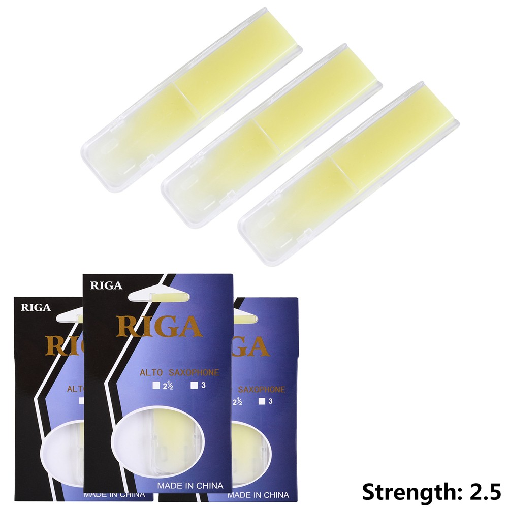 3Pcs/Pack Alto Saxophone Resin - Saxophone Reed Pack reseña y precio