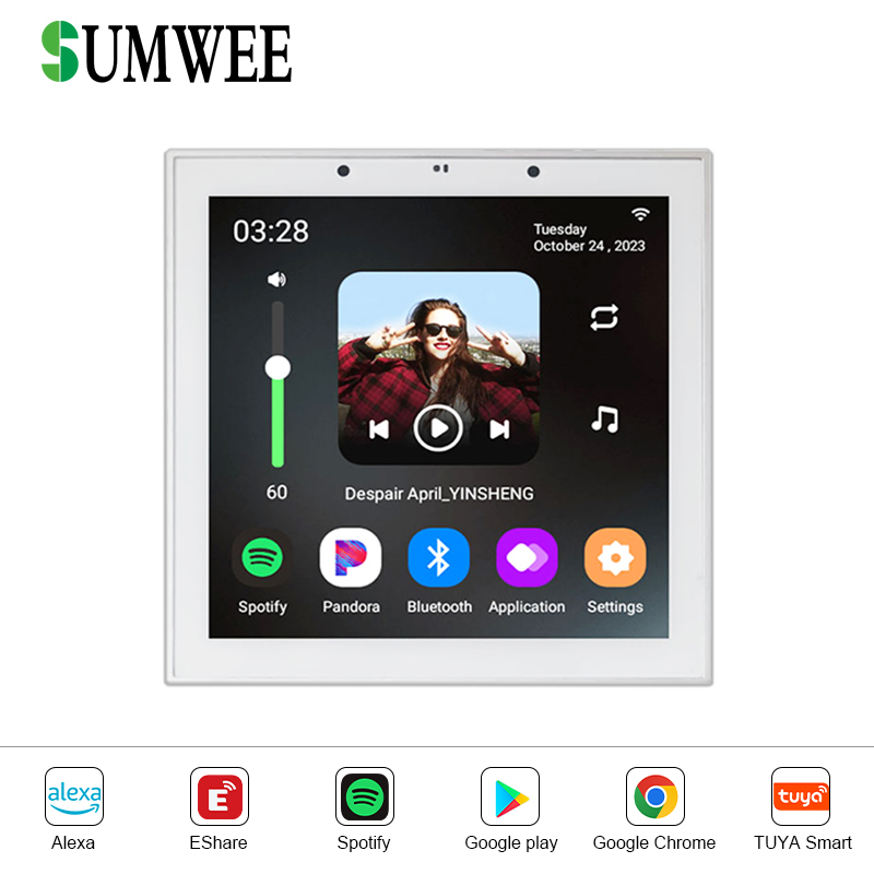 Smart Home Touch Screen 4 Inch - Audio Music In Background reseña y precio