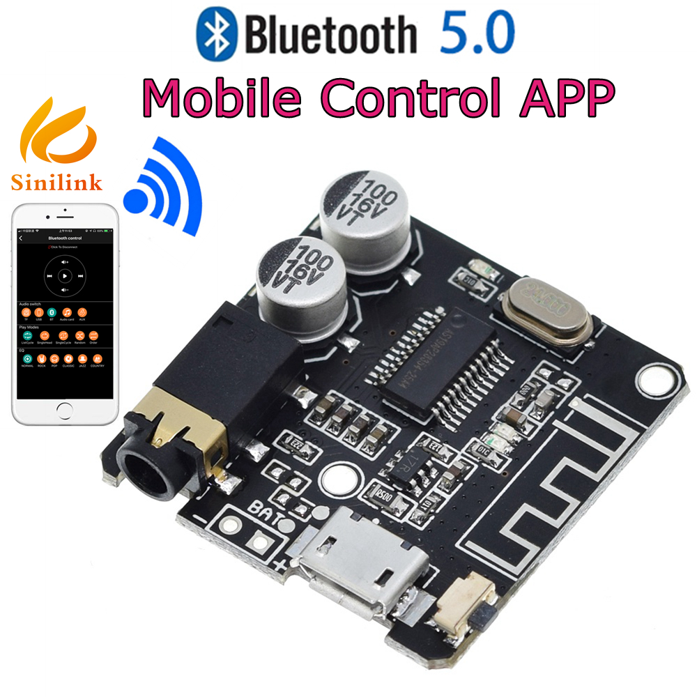Bluetooth-5.0 MP3 Audio board  - Audio Music Player App reseña y precio