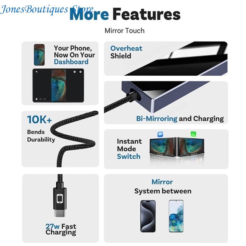 Box Radio Mirroring Link 720P  - Audio Music Link reseña y precio