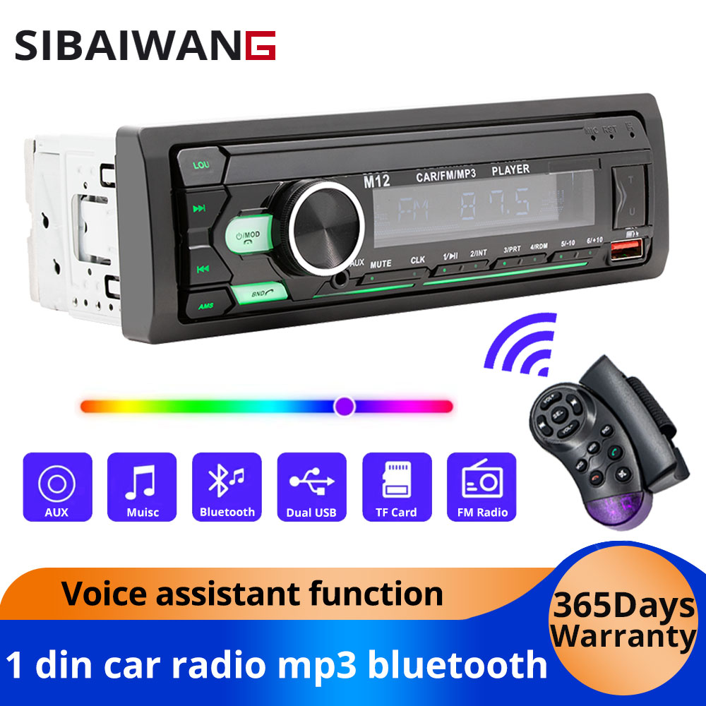 1 din car radio mp3 bluetooth  - Audio Music Player App reseña y precio