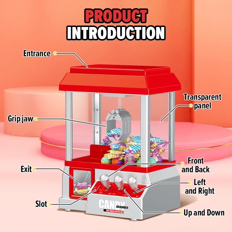 Electronic Claw Machine Candy  - Audio Music Maker reseña y precio