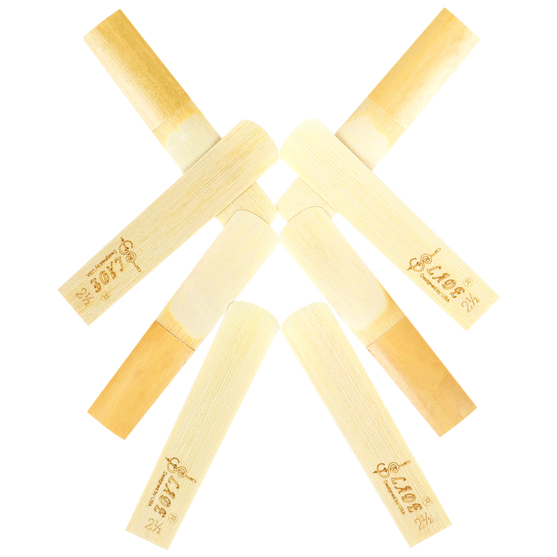 SLADE Bb Pack Of 8 Pieces Midr - Saxophone Reed Pack reseña y precio