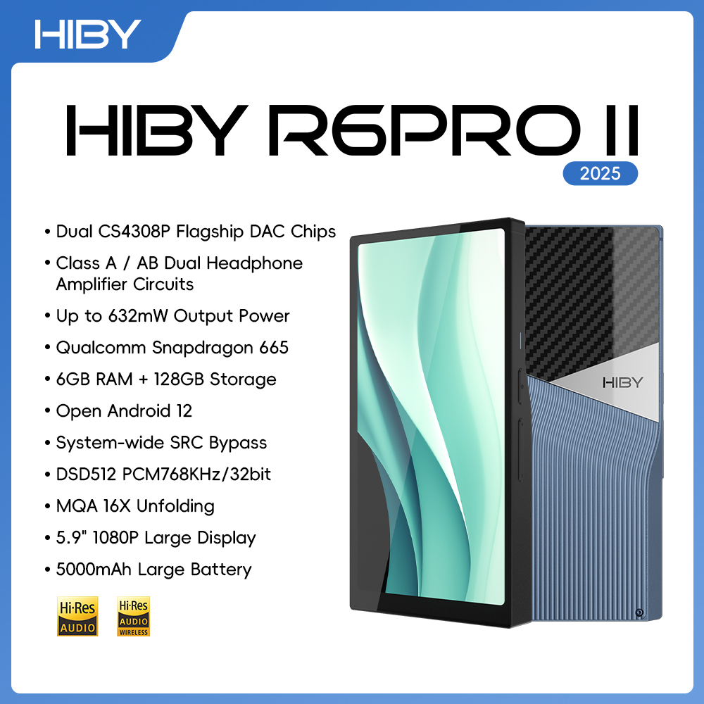 HiBy R6 Pro II / R6 Pro GEN 2  - Audio Music Gen reseña y precio