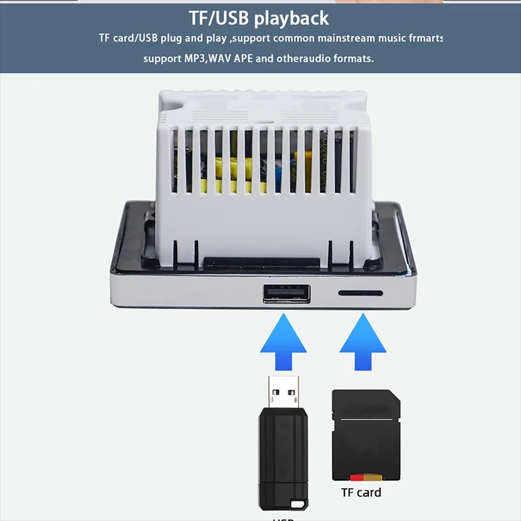 Bluetooth Wall Amplifier Home  - Audio Music In Background reseña y precio