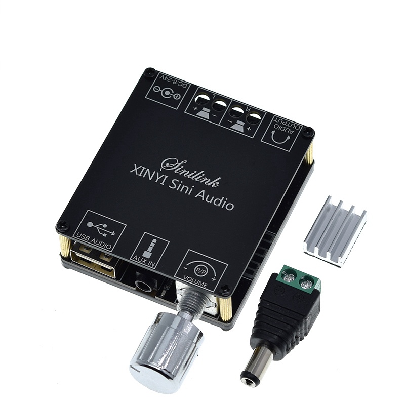 2*50W Bluetooth 5.0 Power Ampl - Audio Music Player App reseña y precio