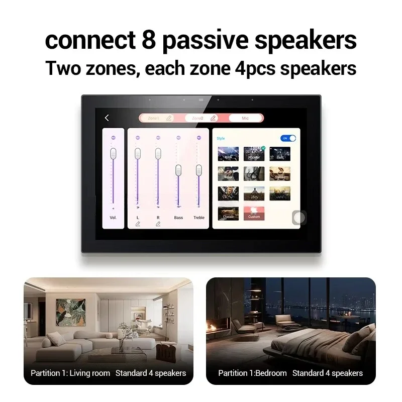 10-Inch Smart Home Automation  - Audio Music In Background reseña y precio