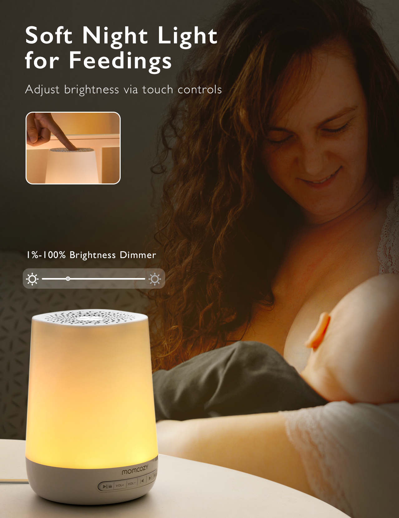 Momcozy Baby White Noise Sound - Audio Music Maker reseña y precio