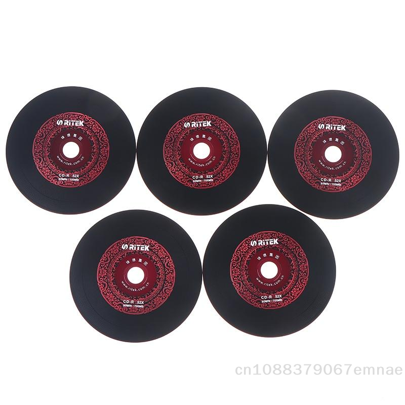 [ZYAS]10PCS Ritek Vinyl Disc B - Audio Music Maker reseña y precio