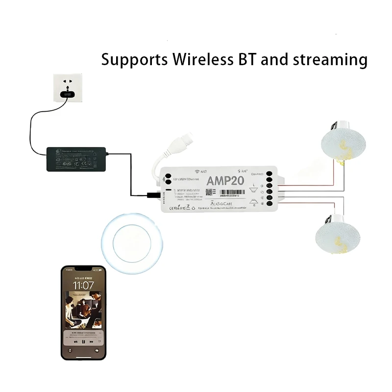 Audiocast Amp20 Wireless Strea - Audio Music Youtube reseña y precio