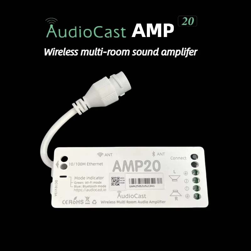 Audiocast Amp20 Wireless Strea - Audio Music Youtube reseña y precio