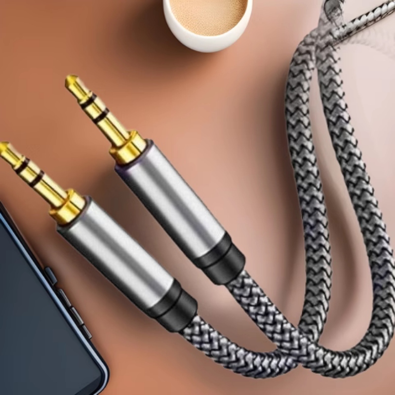 Aux Cable Jack 3.5mm Audio Cor - Audio Music Link reseña y precio