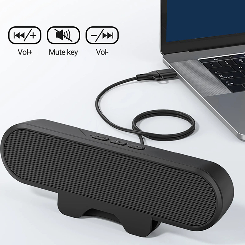 Mini Soundbar Speaker Clip Por - Audio Music Center reseña y precio