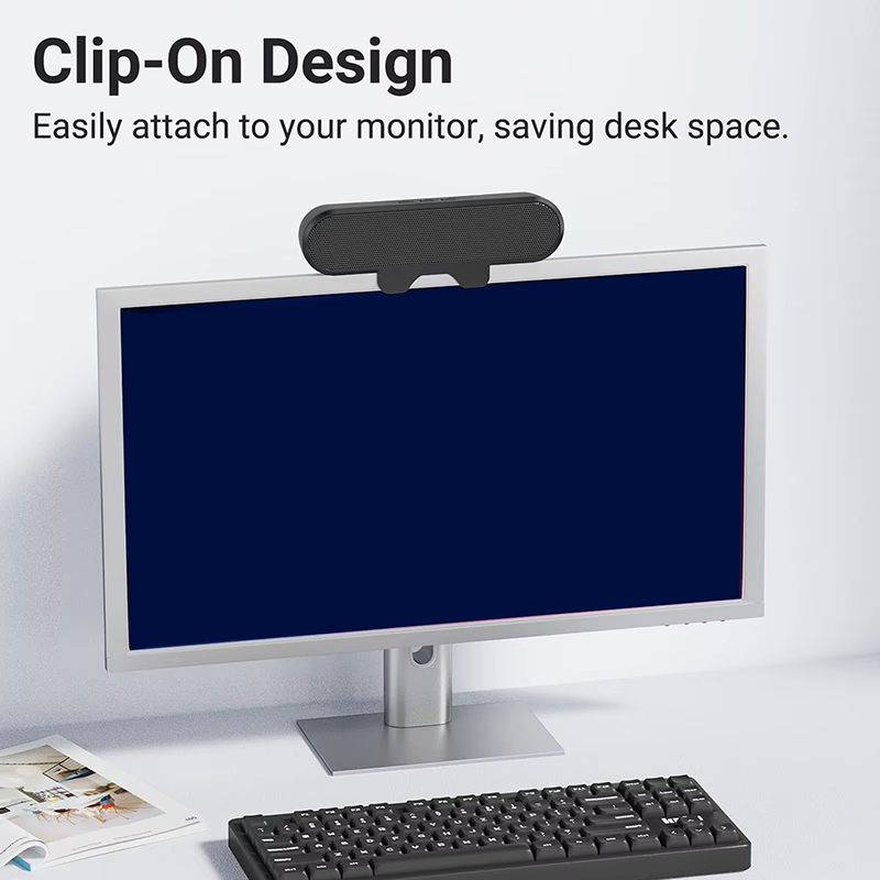 Mini Soundbar Speaker Clip Por - Audio Music Center reseña y precio