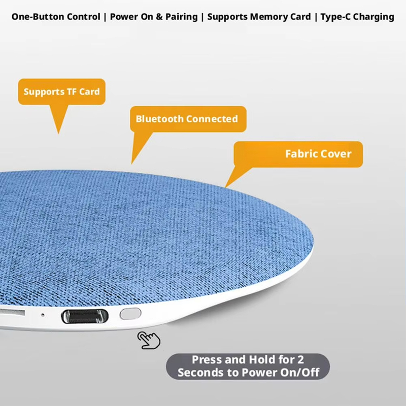 Mini Sleeping Bluetooth Speake - Audio Music Center reseña y precio