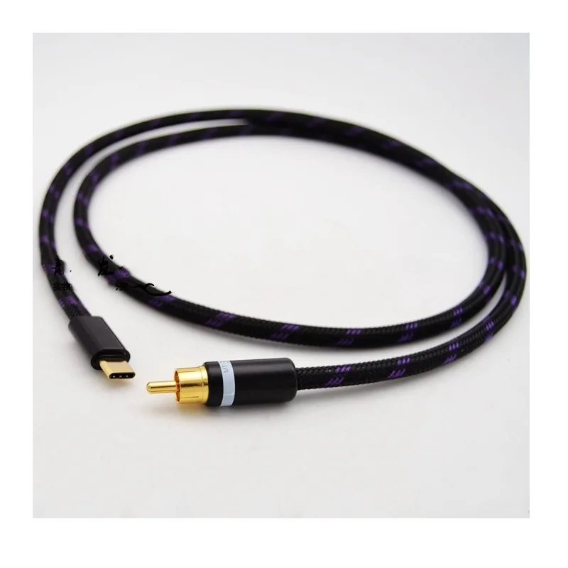 Type-C To RCA Coaxial Audio Ca - Audio Music Gen reseña y precio