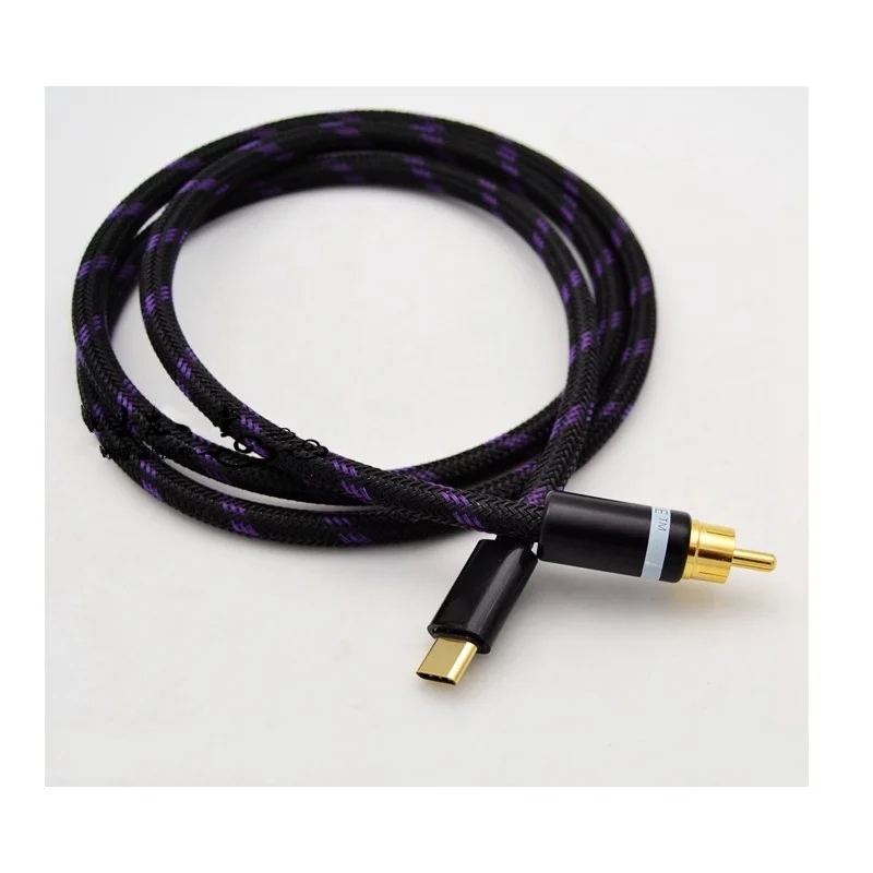Type-C To RCA Coaxial Audio Ca - Audio Music Gen reseña y precio