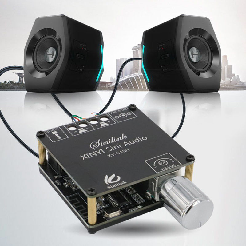 2*20W Bluetooth 5.0 Power Ampl - Audio Music Player App reseña y precio