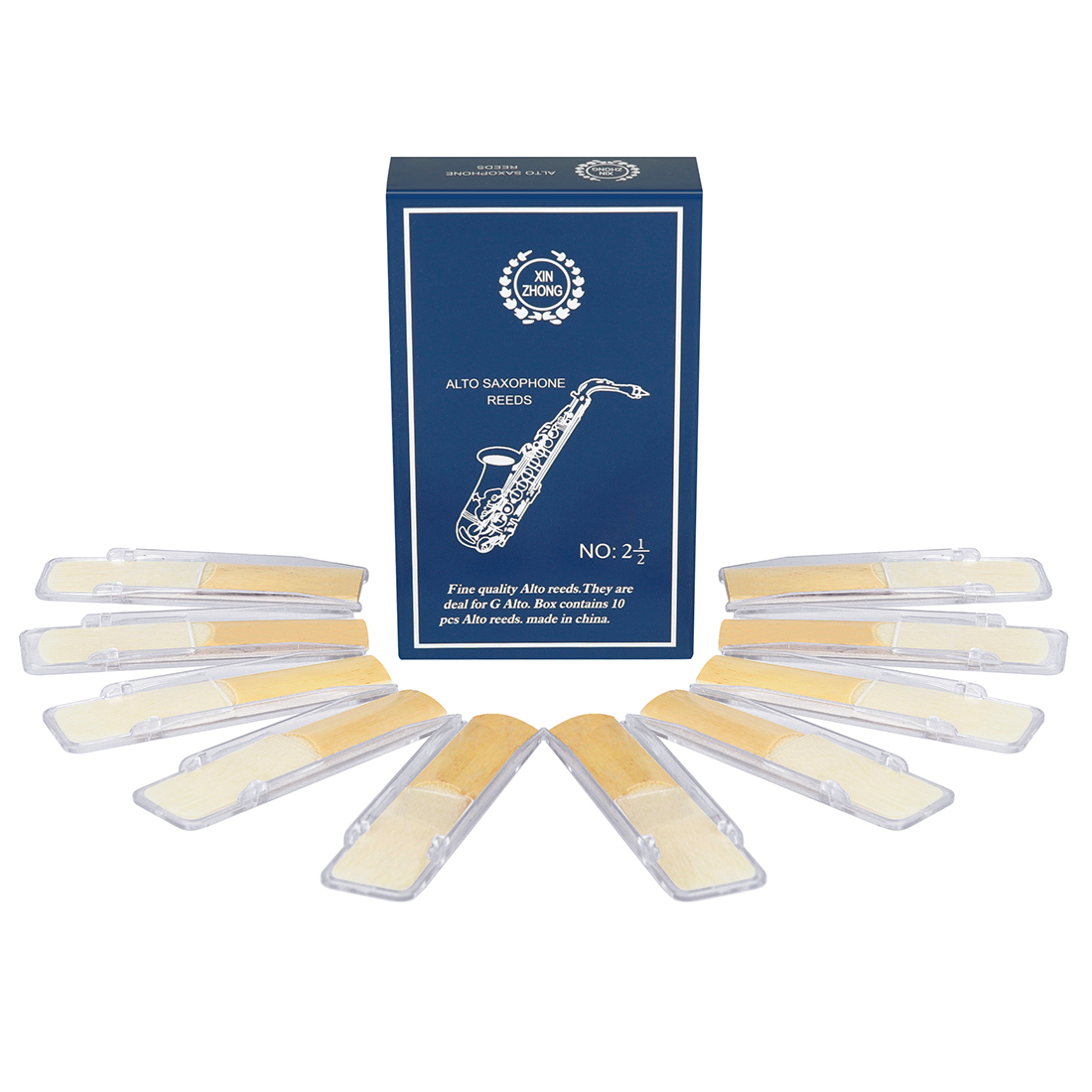 10 Pcs Alto Saxophone Reeds St - Saxophone Reed Pack reseña y precio